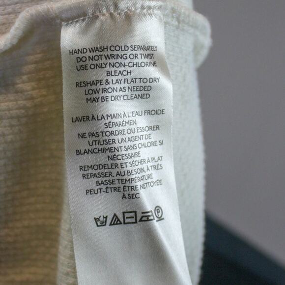 We The Free V Neck Thermal Top Crochet Knit Folk Scandi Cabin Cozy - Picture 5 of 6